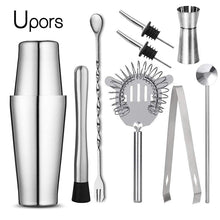 Load image into Gallery viewer, Cocktail Shaker Stainless Steel Bar Set