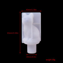 Load image into Gallery viewer, Red Wine Bottle Stopper Crystal Epoxy Resin Mold Crown Cat Claw Rabbit Cork Silicone Mould