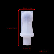 Load image into Gallery viewer, Red Wine Bottle Stopper Crystal Epoxy Resin Mold Crown Cat Claw Rabbit Cork Silicone Mould