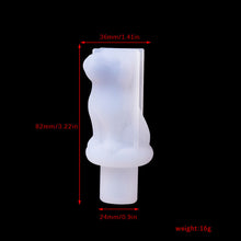 Load image into Gallery viewer, Red Wine Bottle Stopper Crystal Epoxy Resin Mold Crown Cat Claw Rabbit Cork Silicone Mould