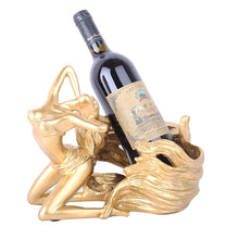 Load image into Gallery viewer, Europe Resin Beauty Lady Wine Holder Figurine
