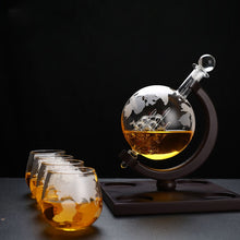 Load image into Gallery viewer, Silicon Glass Whisky and Wine Sailboat Globe
