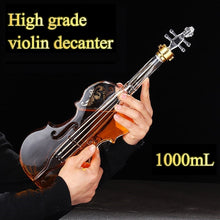 Load image into Gallery viewer, High-Grade Blown Glass Violine Decanter
