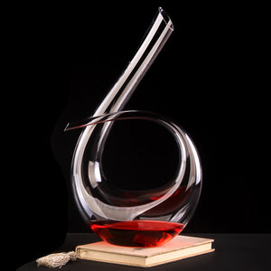 Handmade Red Wine Decanter Crystal Jug