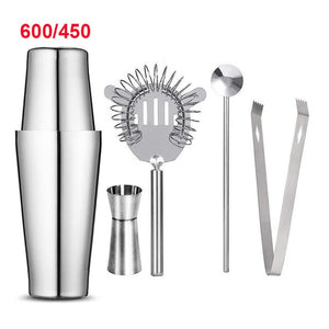 Cocktail Shaker Stainless Steel Bar Set