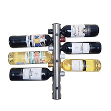 Load image into Gallery viewer, Stainless Steel Wall Mounted Wine Rack
